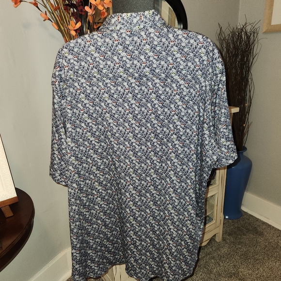 Max Colton Mens Casual Jersey SS Navy  Pine with Multicol Sunglass Print. NWT - Picture 7 of 7